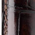 Caiman Series 3 | Marron Glacé — glazed surface detail