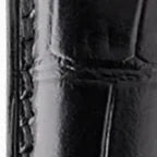 Caiman Series 3 | Noir Glacé — glazed surface detail